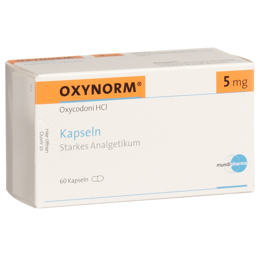 Oxynorm Kaps 5 mg Blist 60 Stk, Hauptbild