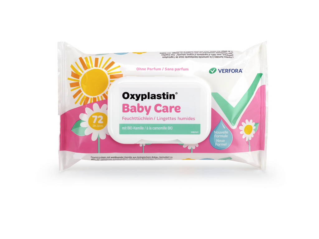 OXYPLASTINE BabyCare Feuchttüchlein, Hauptbild