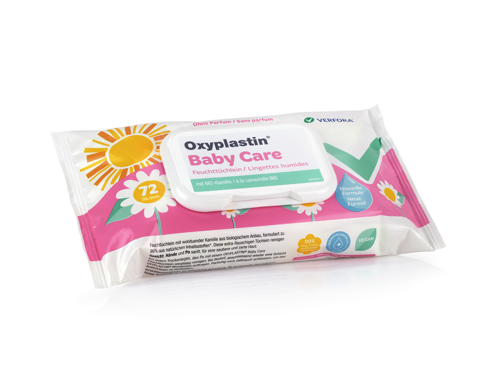 OXYPLASTINE BabyCare lingettes humides, image 2 sur 3