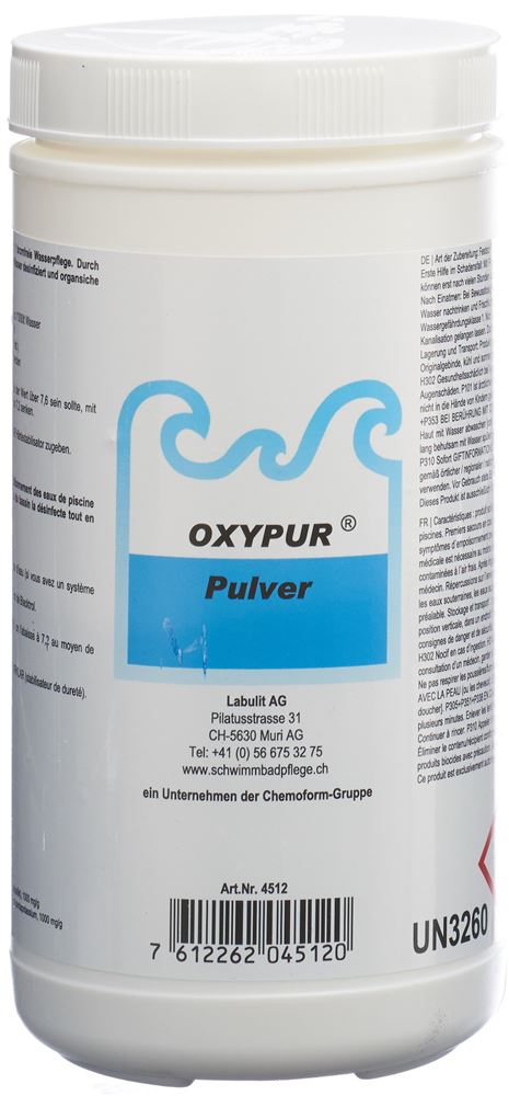 OXYPUR oxygène actif, image principale