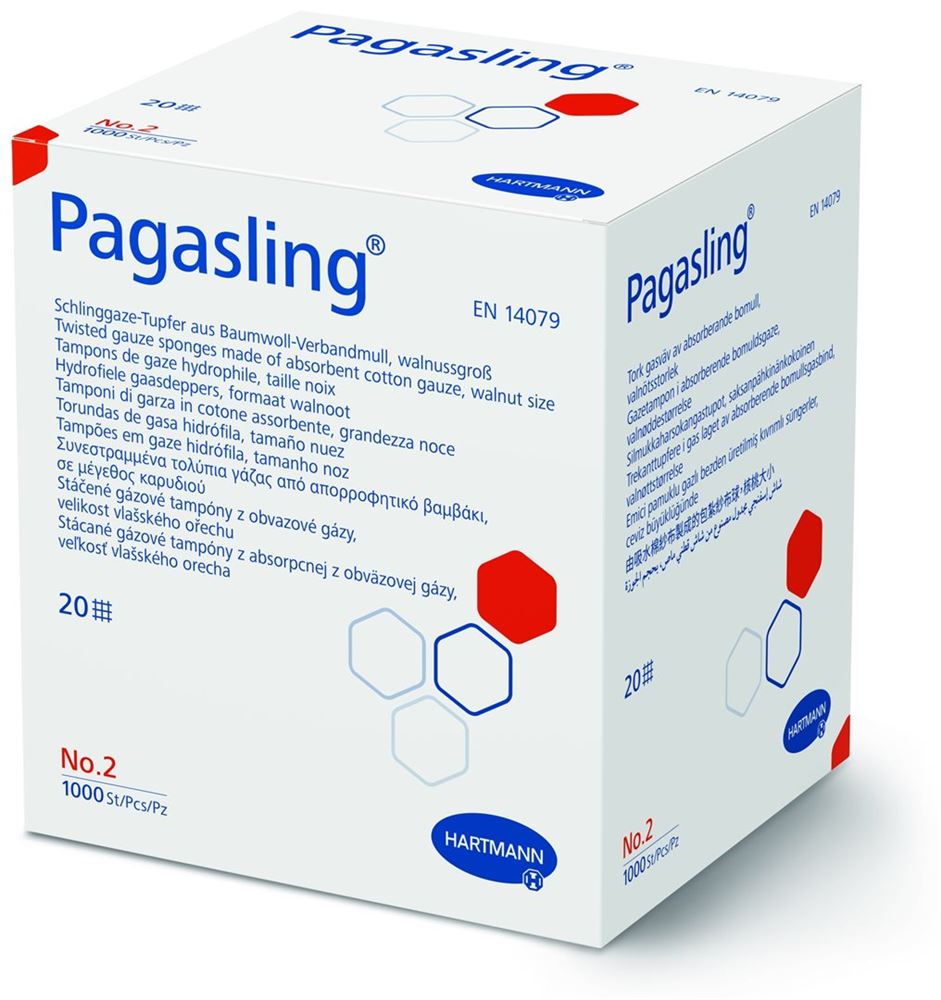 Pagasling Schlinggazetupfer