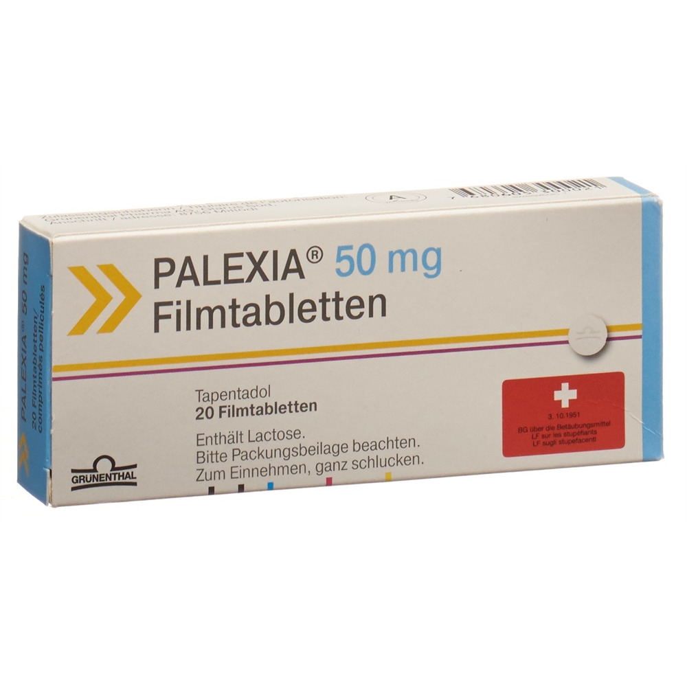PALEXIA cpr pell 50 mg blist 20 pce, image principale