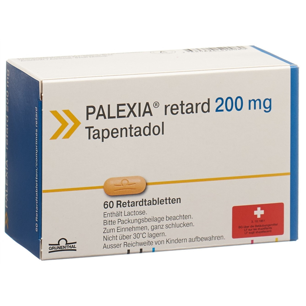 PALEXIA cpr ret 200 mg blist 60 pce, image principale