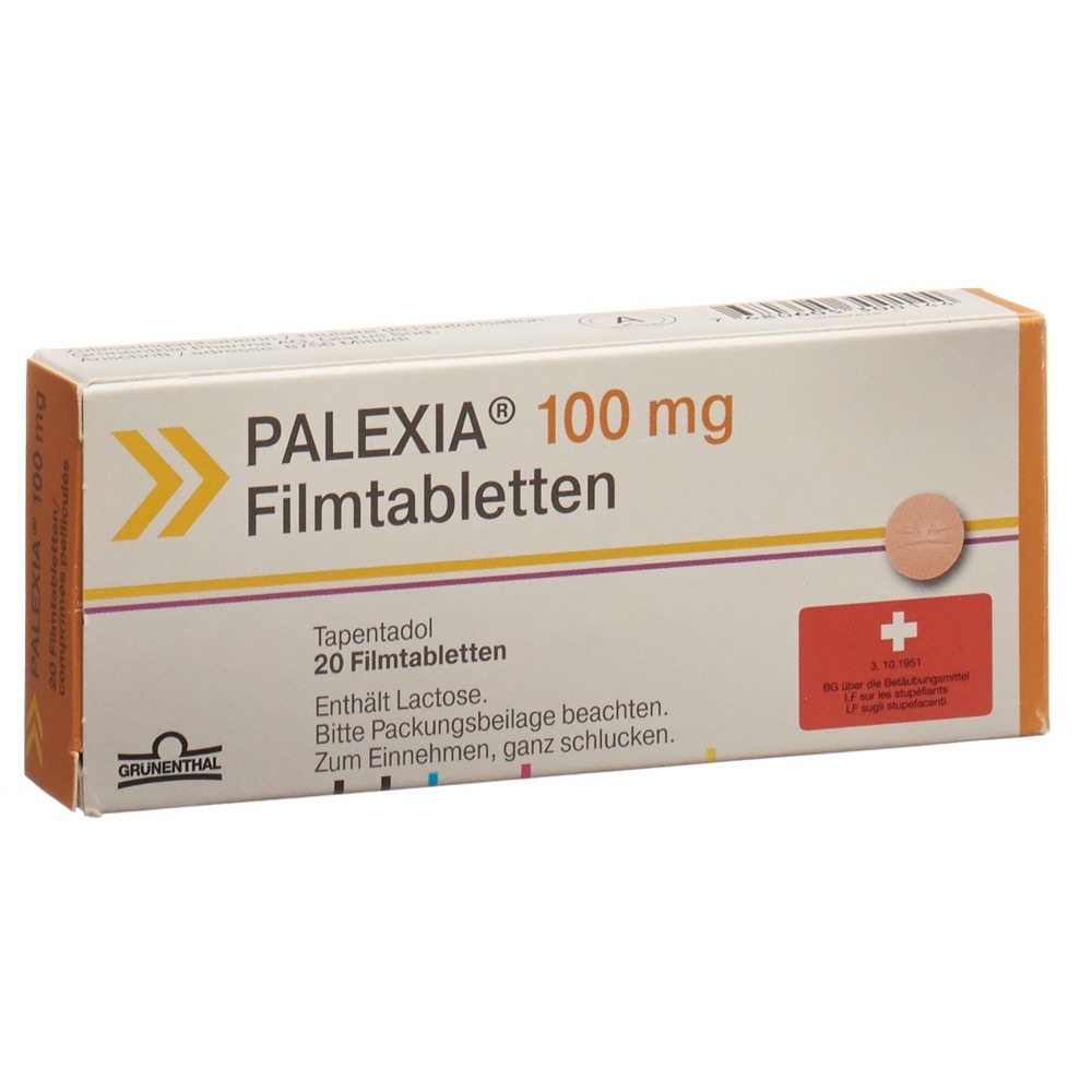 PALEXIA Filmtabl 100 mg Blist 20 Stk, Hauptbild