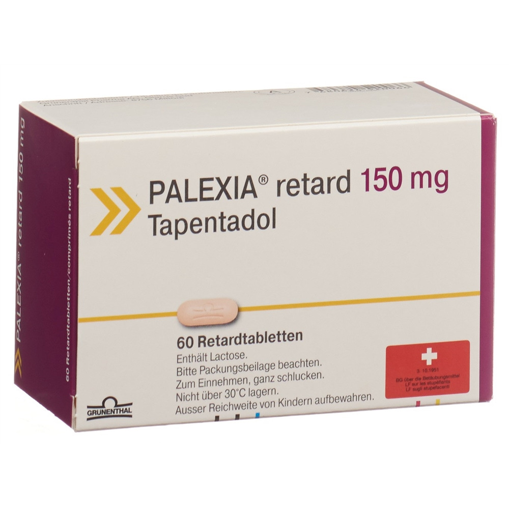 PALEXIA Ret Tabl 150 mg Blist 60 Stk, Hauptbild