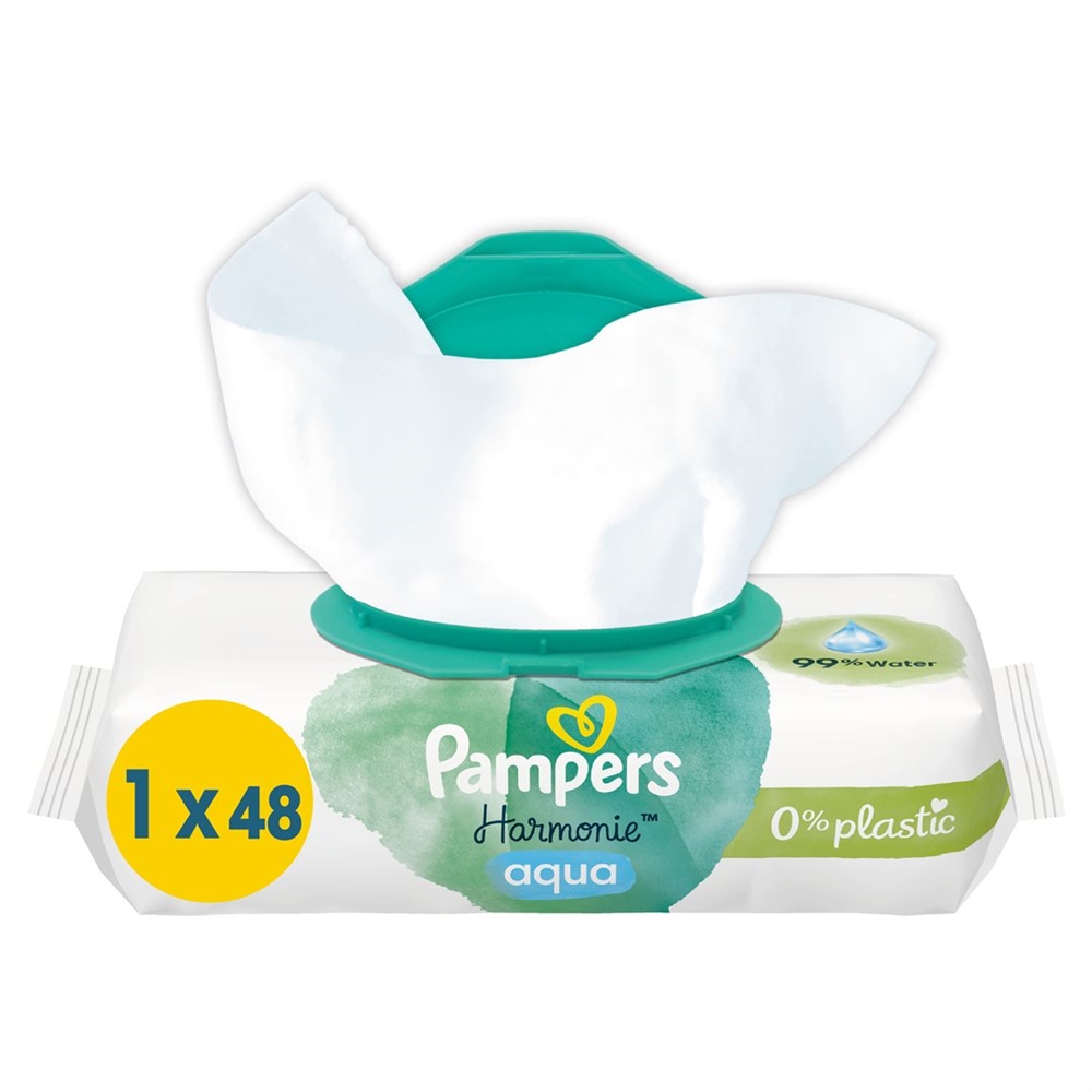 PAMPERS lingettes humides Harmonie, image 2 sur 3