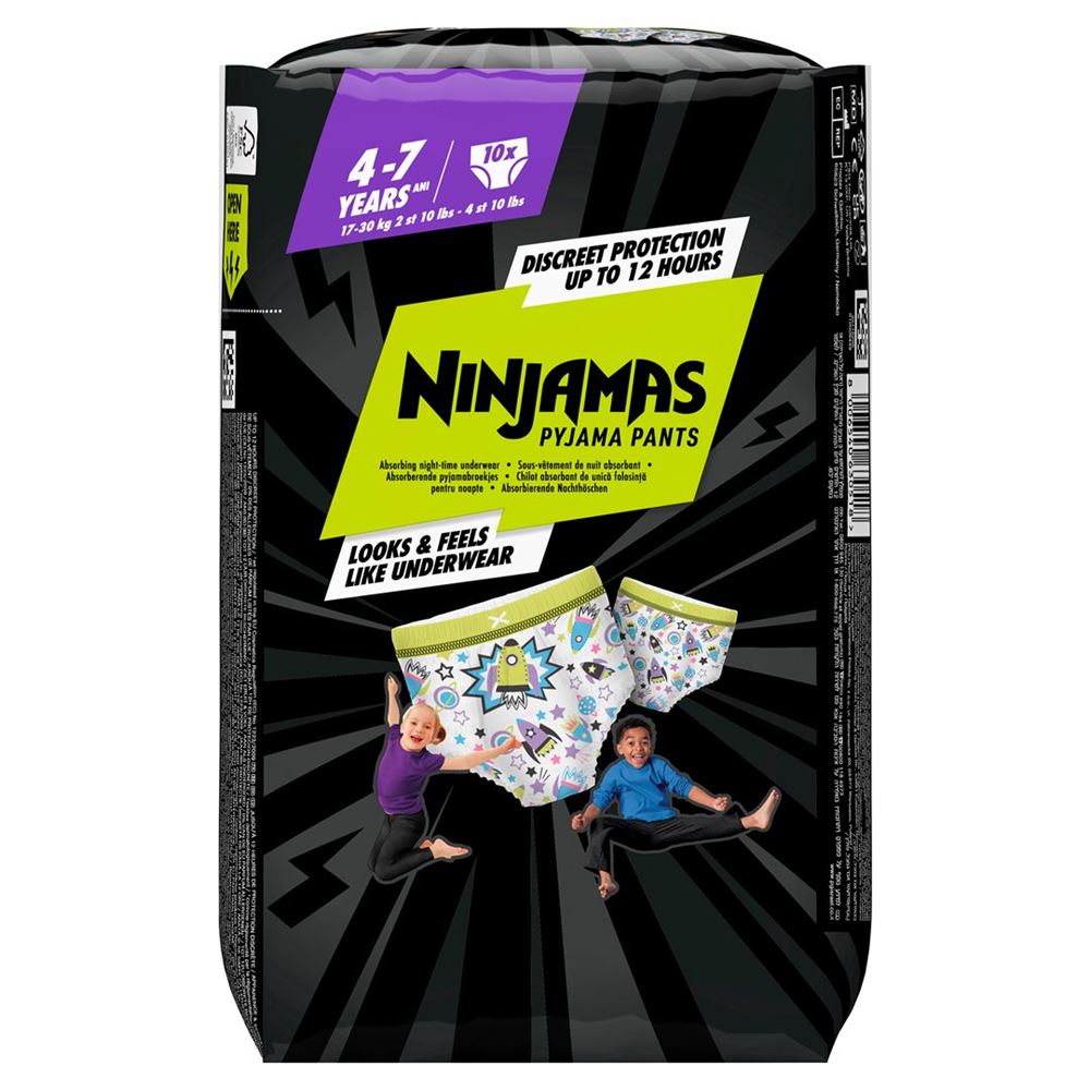 PAMPERS Ninjamas couches culottes pyjamas