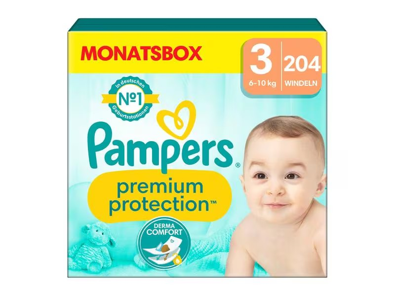 PAMPERS Premium Protection
