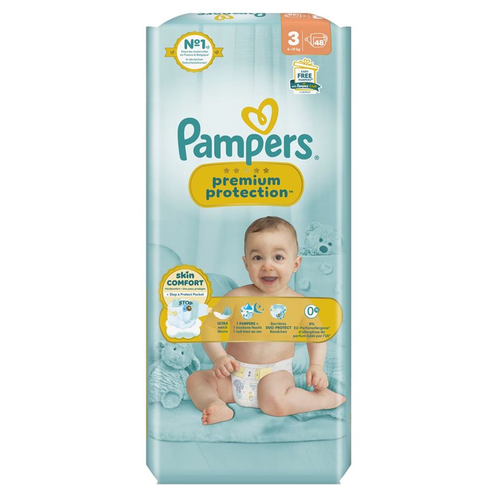 PAMPERS Premium Protection