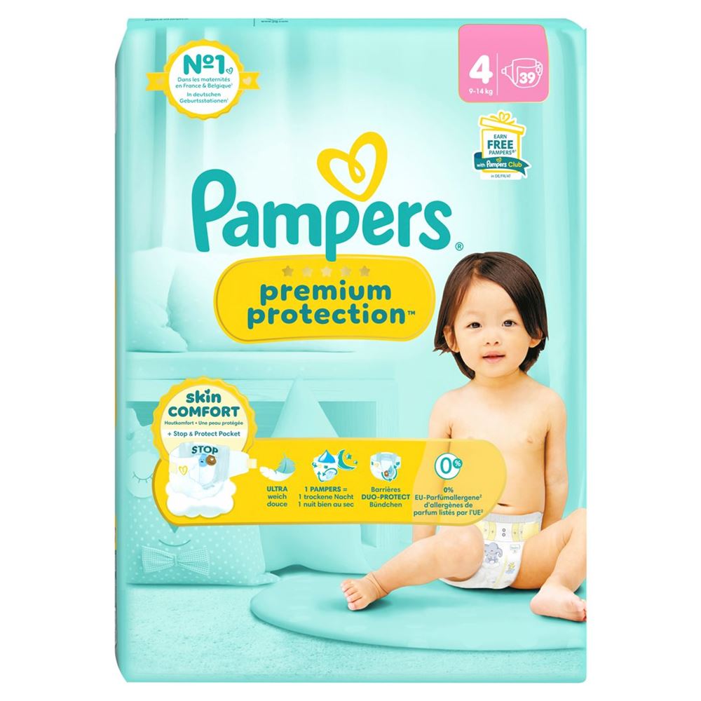 PAMPERS Premium Protection