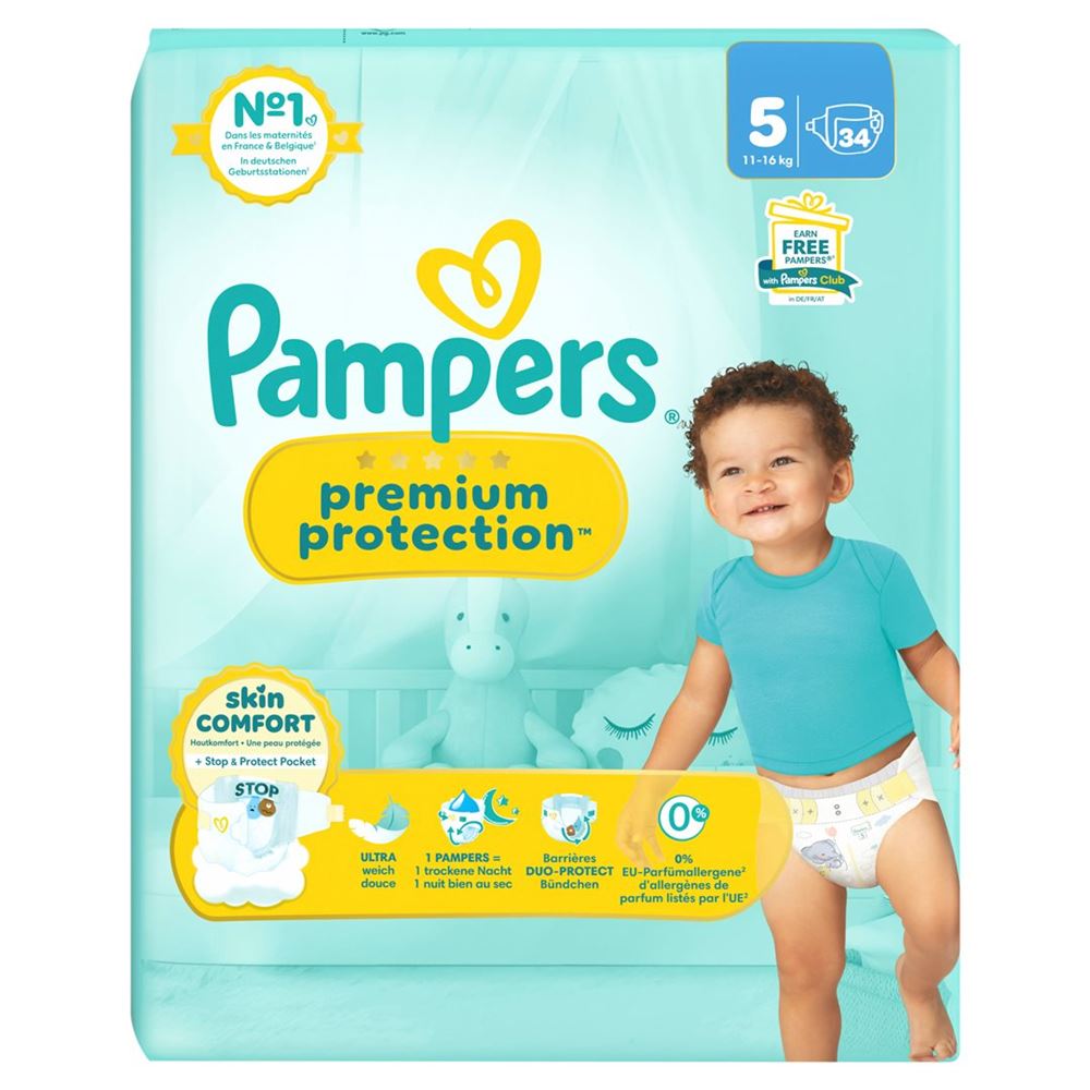 PAMPERS Premium Protection