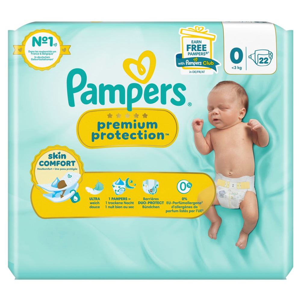 PAMPERS Premium Protection New Baby, Hauptbild