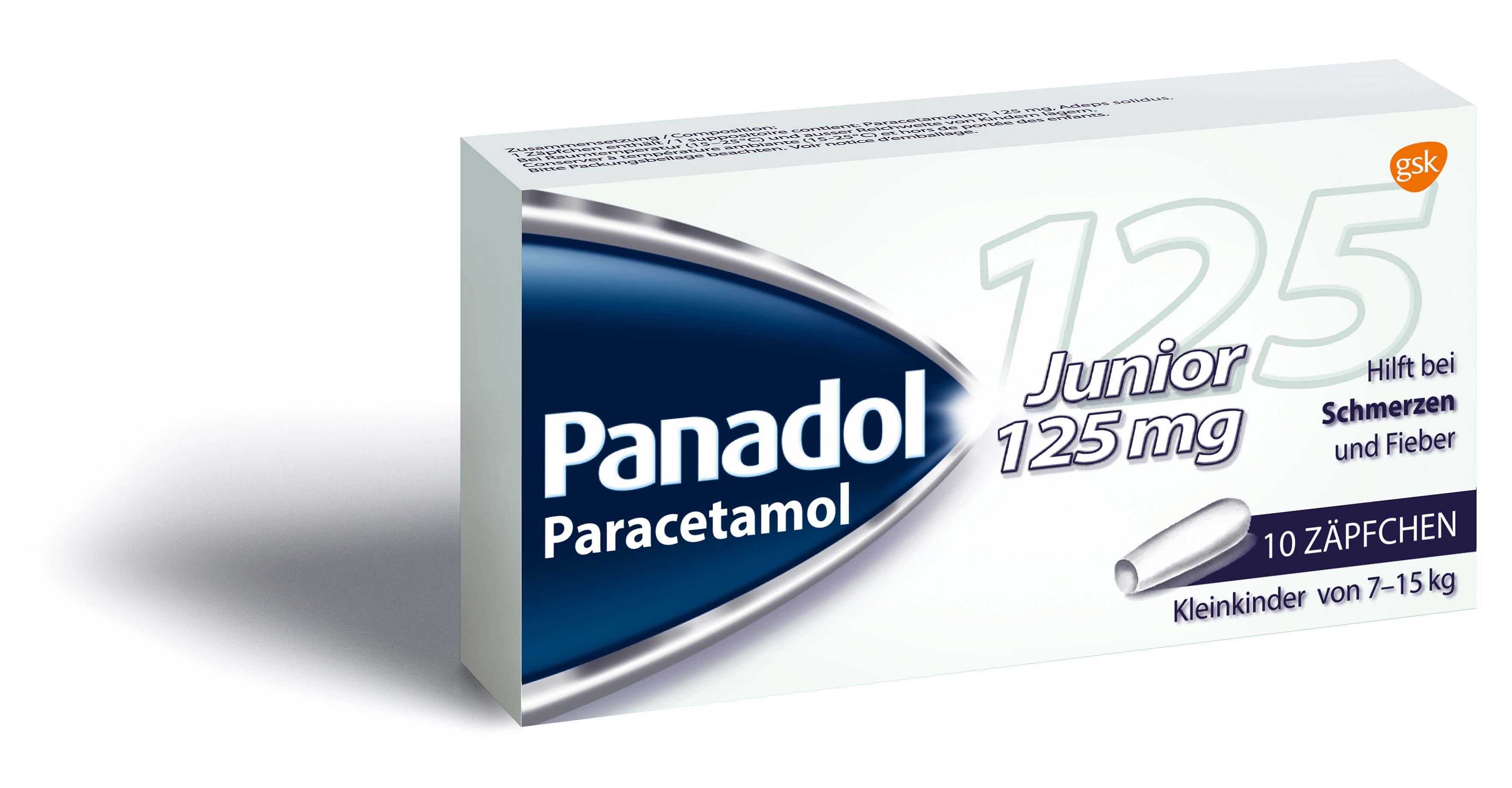 Panadol Junior 125 mg, image principale