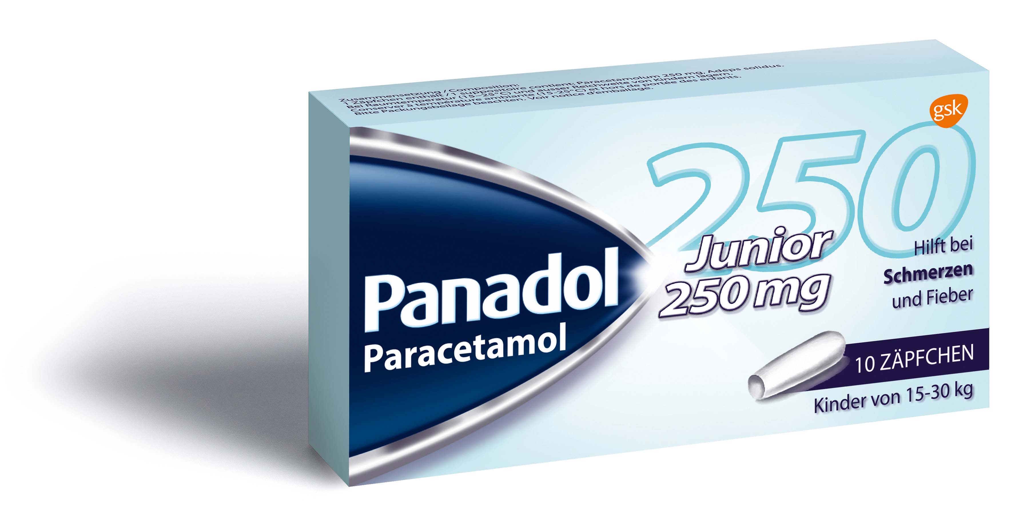 Panadol Junior 250 mg, image principale