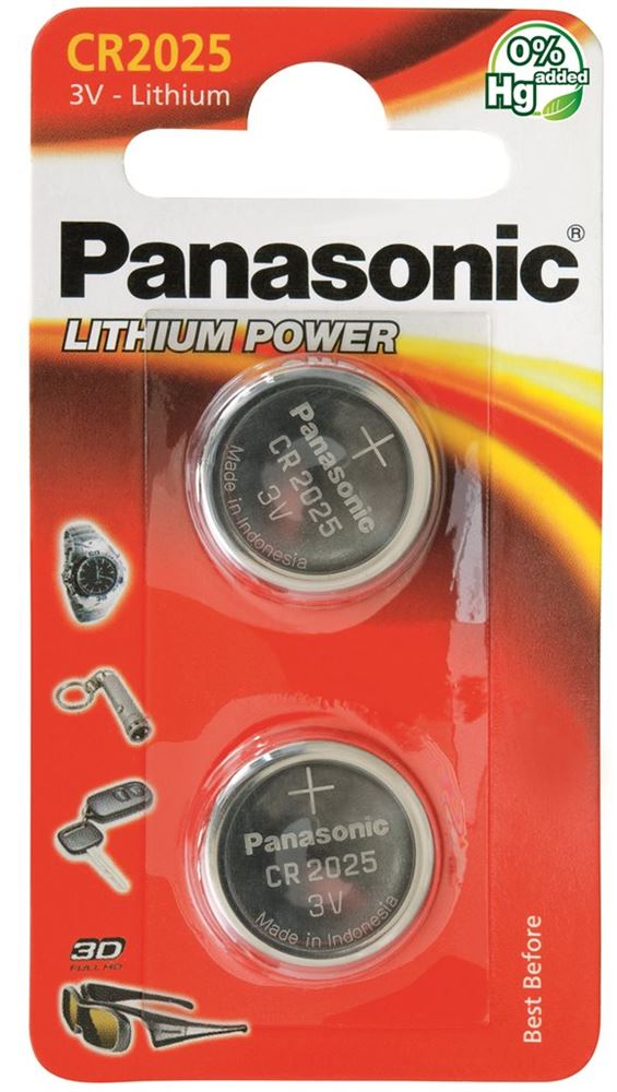 PANASONIC piles boutons