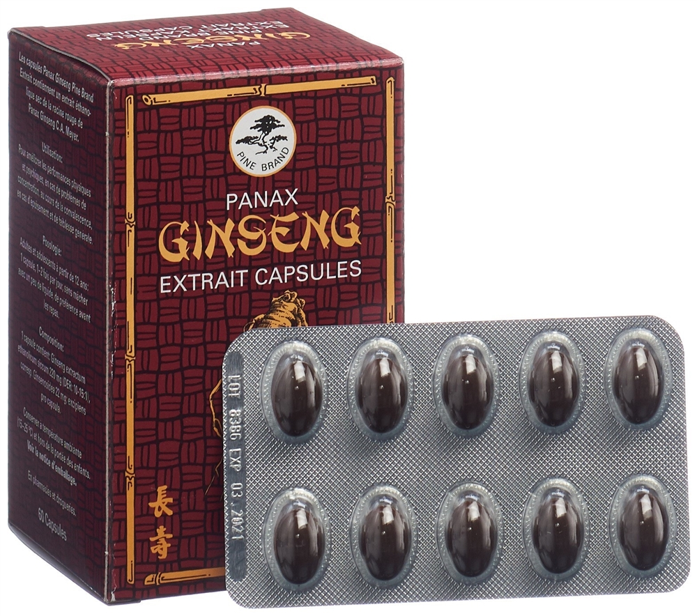 Panax Ginseng caps moll blist 60 pce, image 3 sur 5