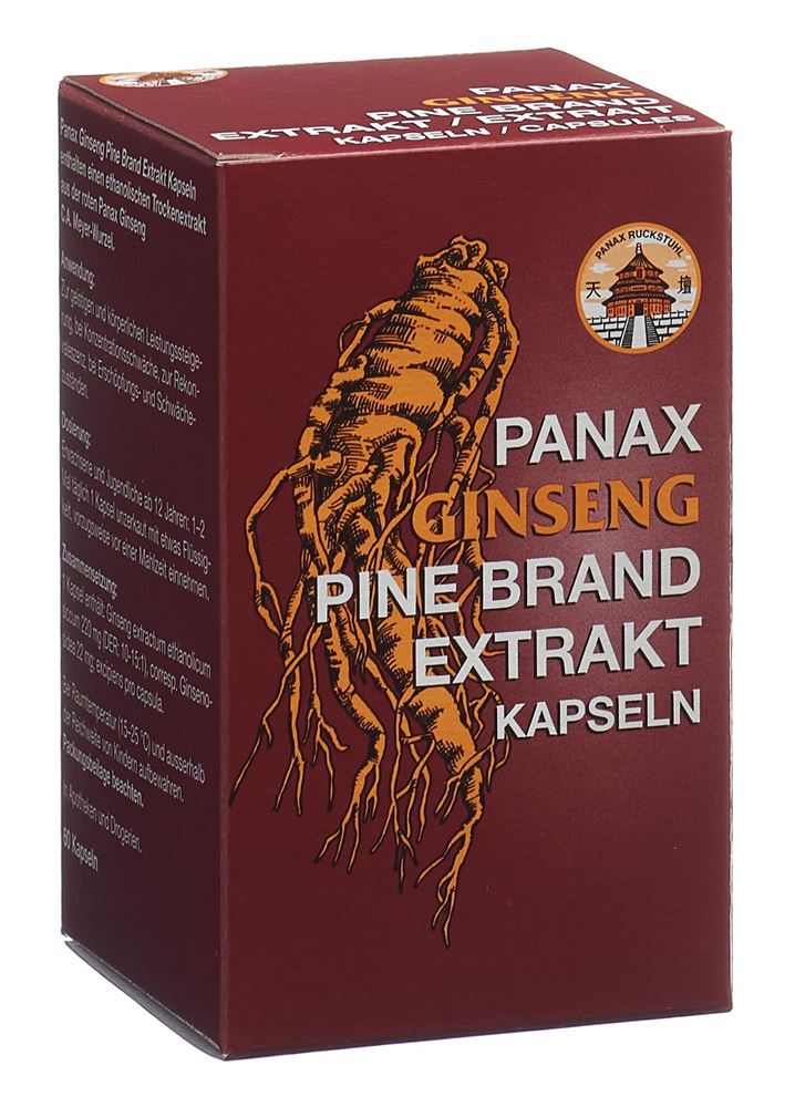 Panax Ginseng caps moll blist 60 pce