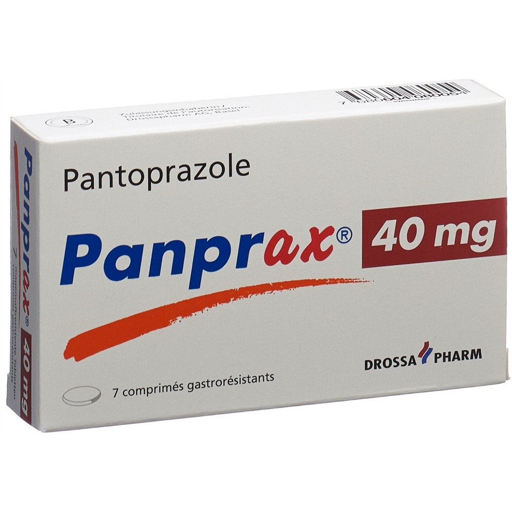 PANPRAX cpr pell 40 mg blist 7 pce, image 2 sur 2