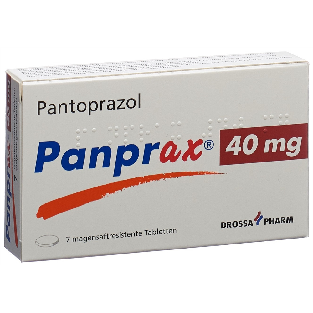 PANPRAX cpr pell 40 mg blist 7 pce, image principale