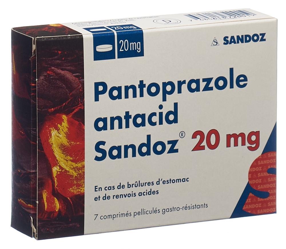 PANTOPRAZOLE Sandoz 20 mg, Bild 4 von 4