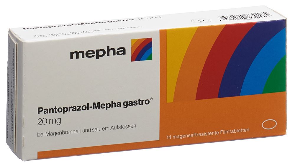 PANTOPRAZOLE gastro 20 mg