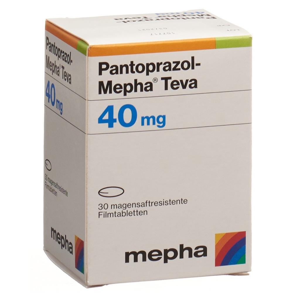 PANTOPRAZOLE Mepha Teva 40 mg, Hauptbild