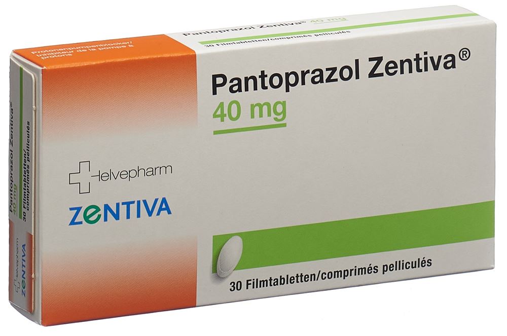 PANTOPRAZOLE Zentiva 40 mg, image principale PANTOPRAZOLE Zentiva 40 mg, image principale