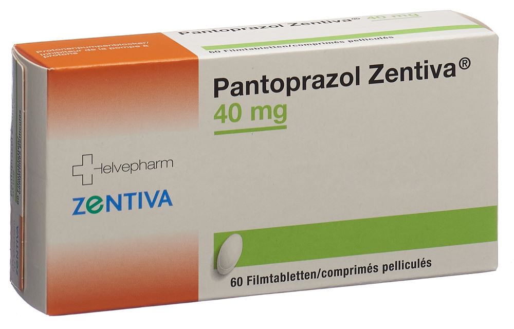 PANTOPRAZOLE Zentiva 40 mg, Hauptbild PANTOPRAZOLE Zentiva 40 mg, Hauptbild