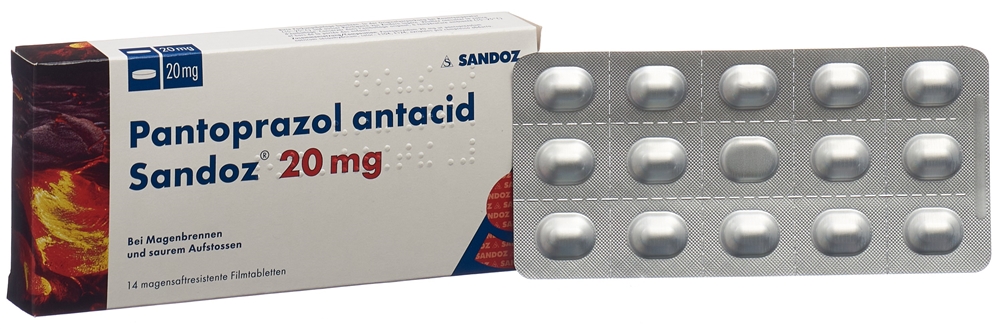 PANTOPRAZOLE Sandoz 20 mg, image 2 sur 4