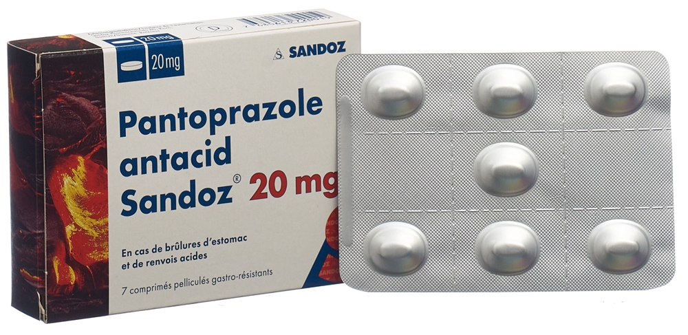 PANTOPRAZOLE Sandoz 20 mg, image 3 sur 4