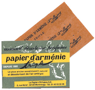 PAPIER ARMENIE feuilles, image 2 sur 3