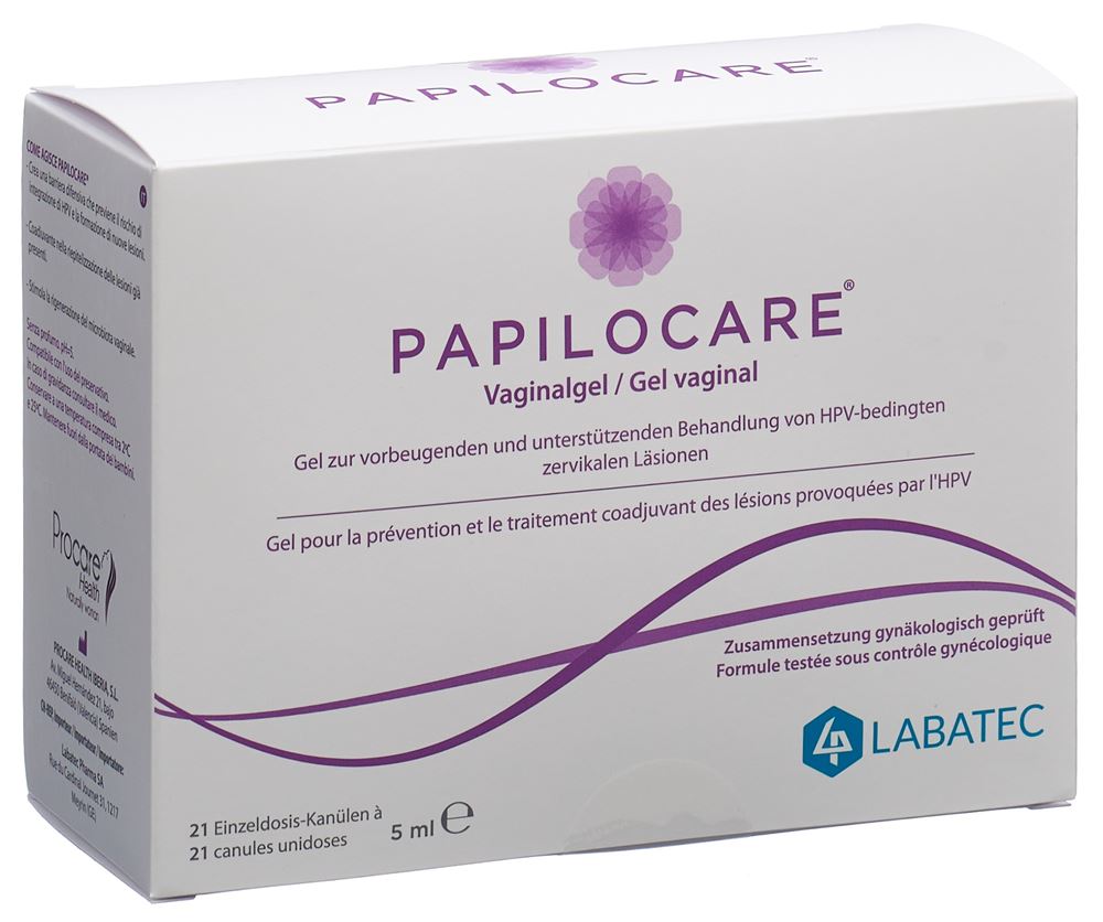 PAPILOCARE gel vaginal