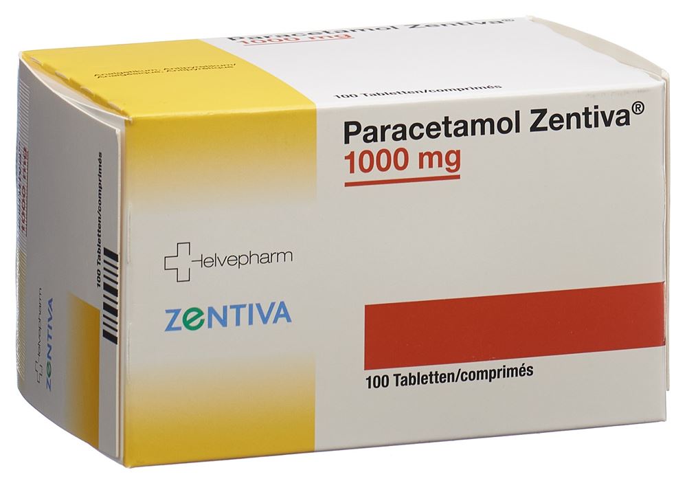 PARACETAMOL Zentiva 1000 mg, Hauptbild