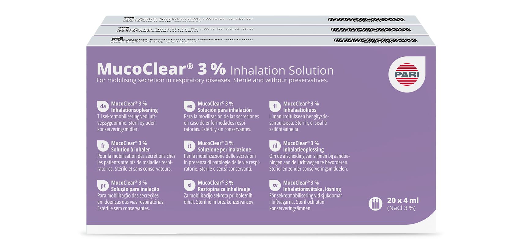 PARI MucoClear NaCl 3 %, image 2 sur 2