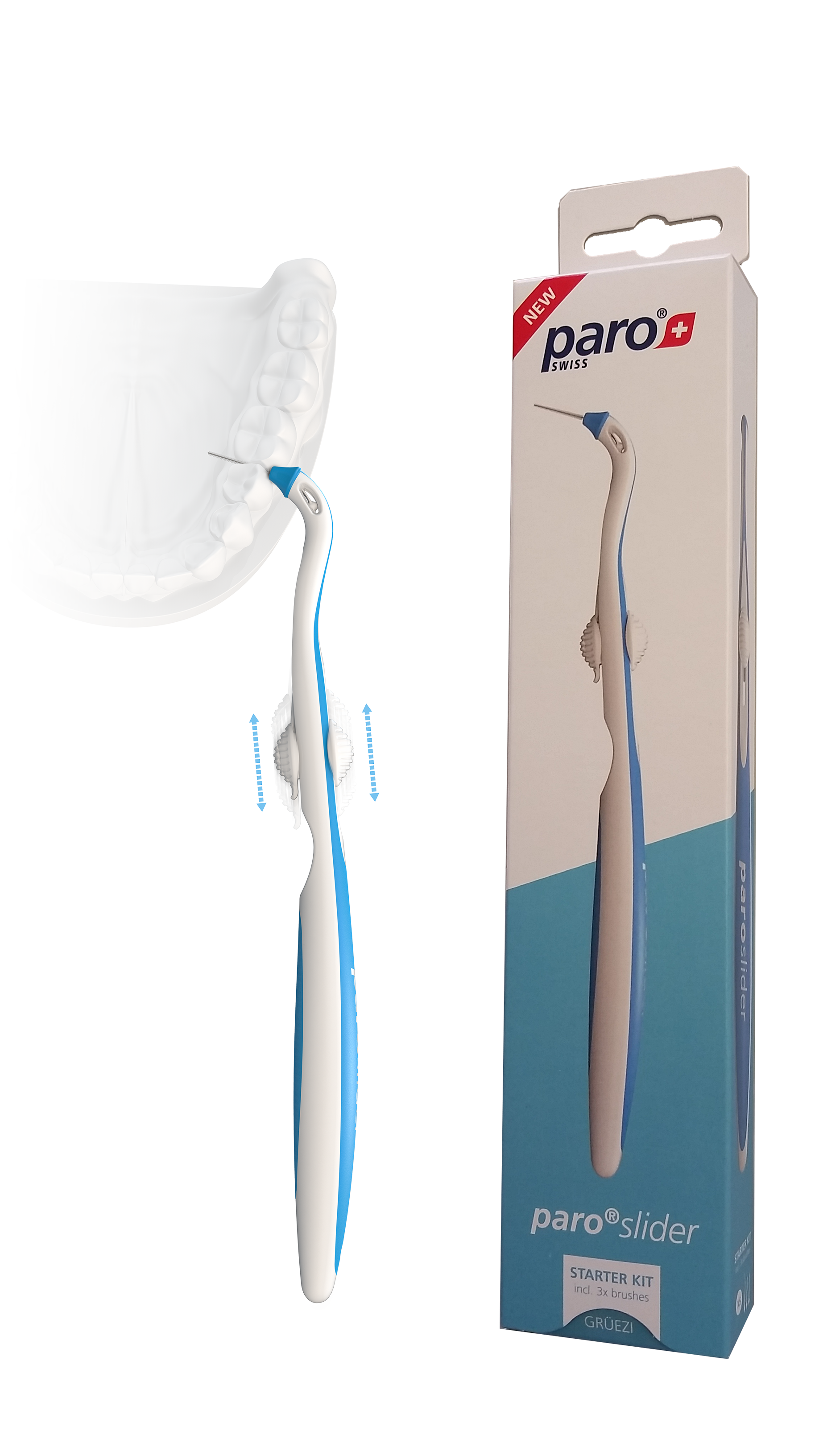 PARO slider starter kit, Hauptbild