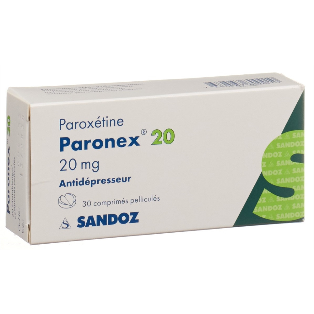 PARONEX cpr pell 20 mg blist 30 pce, image 2 sur 2