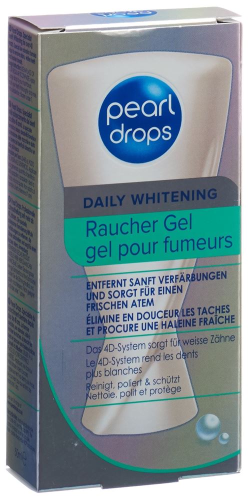 PEARL DROPS Gel pour fumeurs