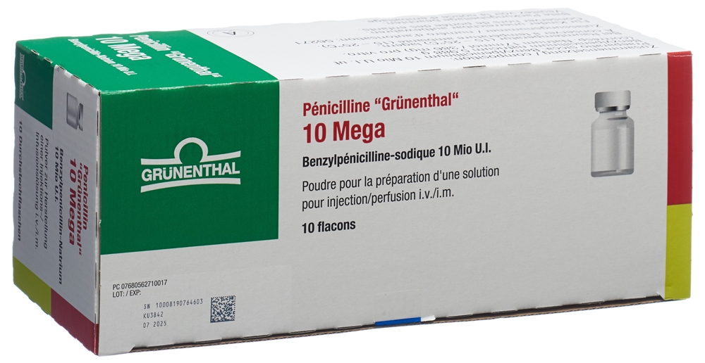 PENICILLINE Grünenthal 10 Mega, Bild 2 von 2