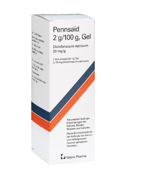 PENNSAID Gel 2 g/100g Dosierspr 112 g, Hauptbild