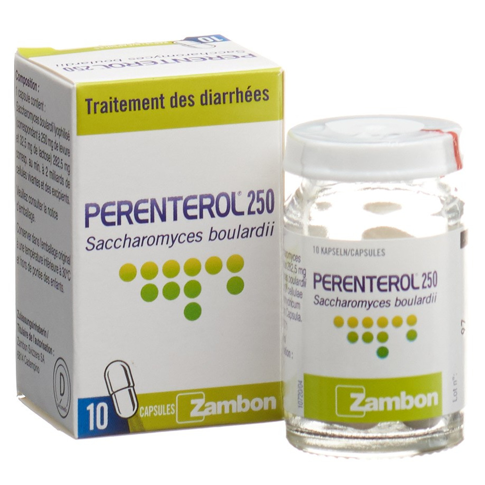 PERENTEROL Kaps 250 mg Glasfl 10 Stk, Bild 3 von 5