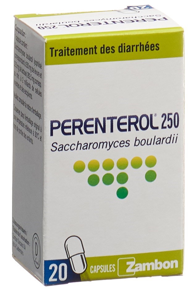 PERENTEROL Kaps 250 mg Glasfl 20 Stk, Bild 4 von 5