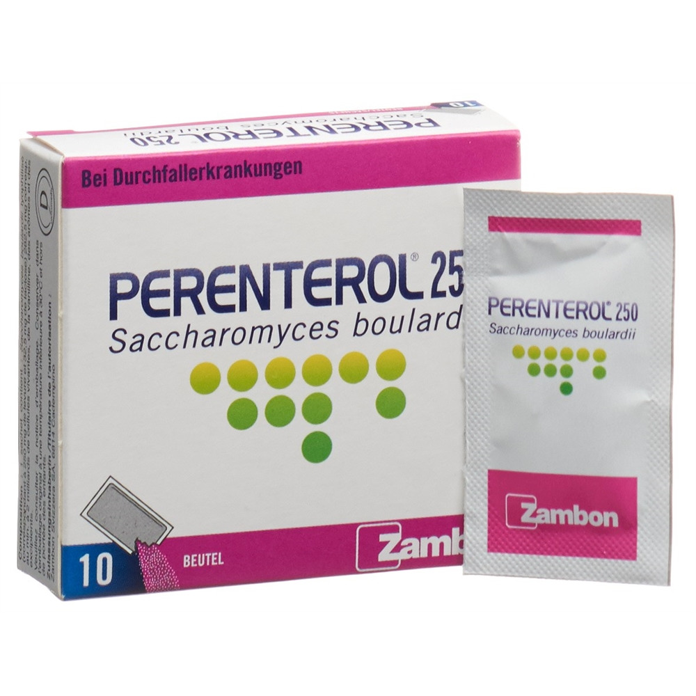 PERENTEROL pdr 250 mg sach 10 pce