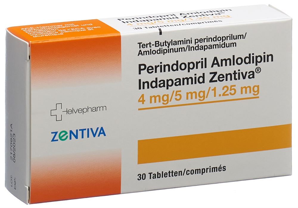 PERINDOPRIL AMLODIPINE Zentiva, image principale