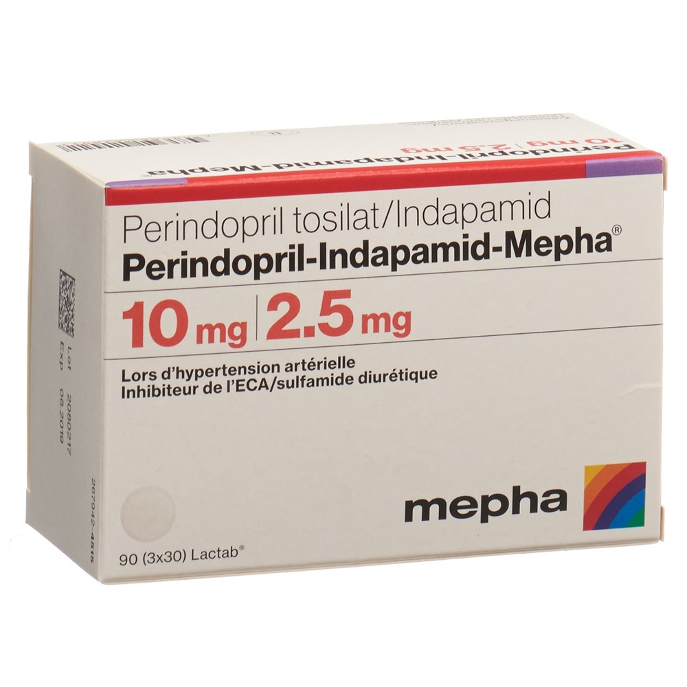 PERINDOPRIL INDAPAMID Indapamid-Mepha, image 2 sur 2