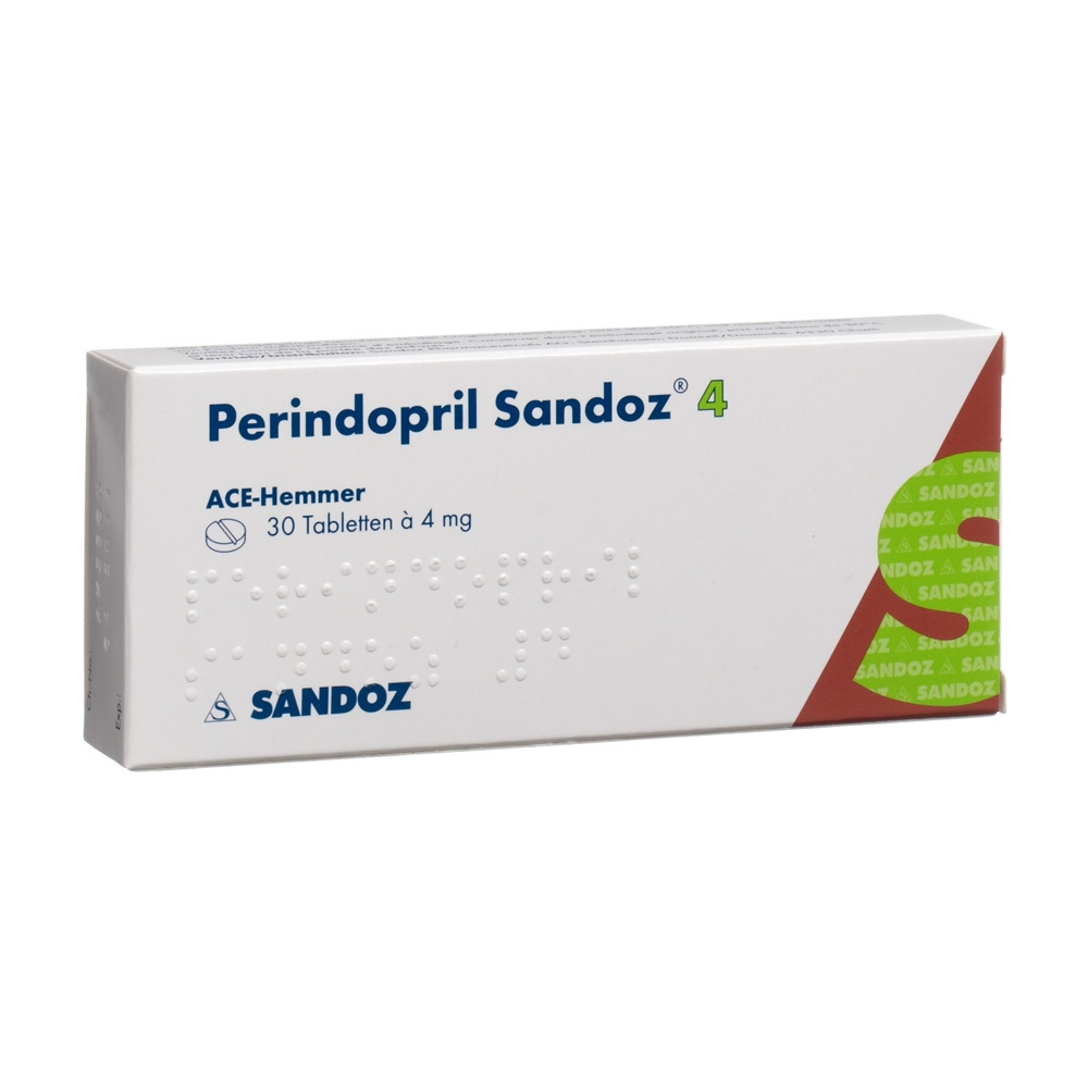 PERINDOPRIL Sandoz 4 mg, image principale