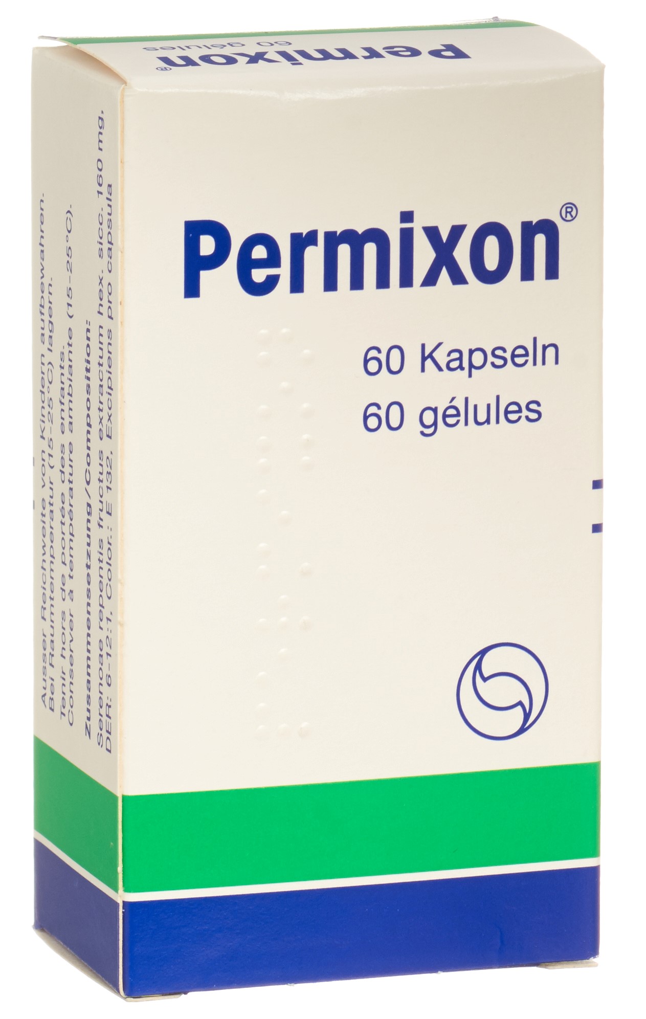 PERMIXON Kaps 160 mg Blist 60 Stk, Hauptbild