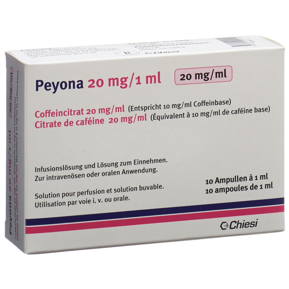 Peyona Lös 20 mg/1ml Amp 1 ml, Hauptbild