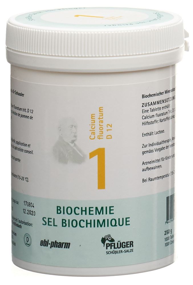 PFLUEGER Nr1 Calcium fluoratum 12 D, Hauptbild