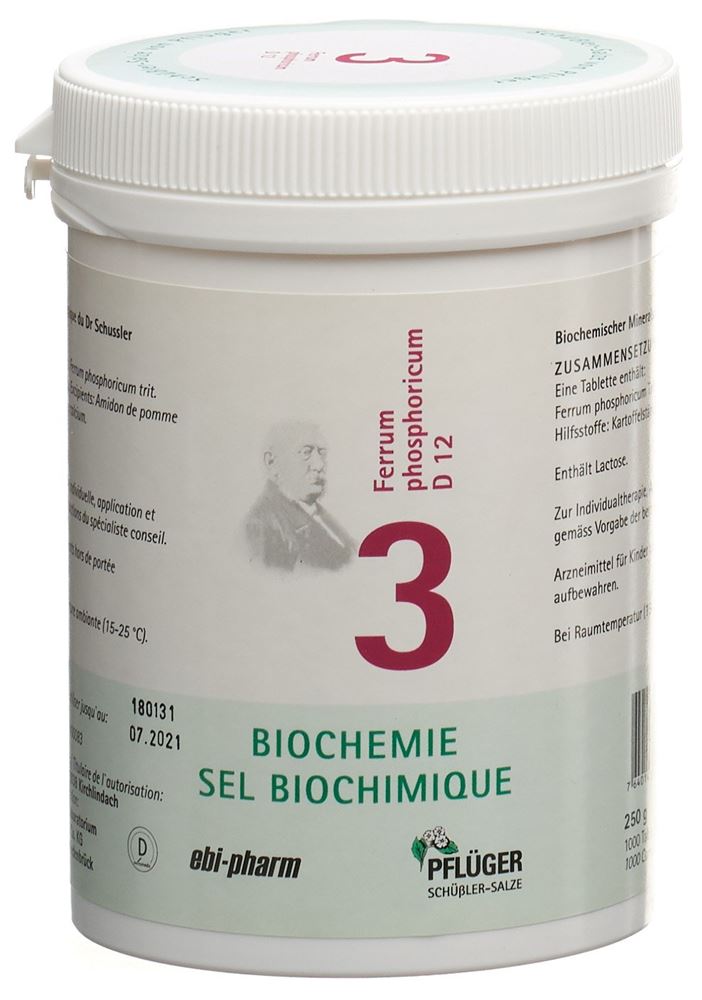 PFLUEGER Nr3 Ferrum phosphoricum 12 D