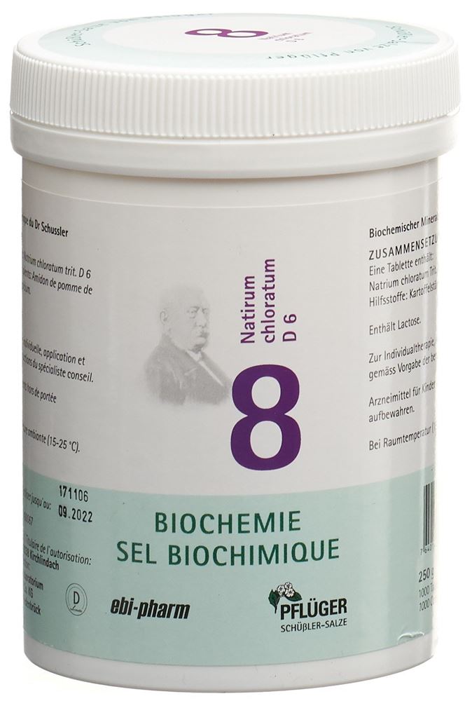 PFLUEGER Nr8 Natirum chloratum 6 D